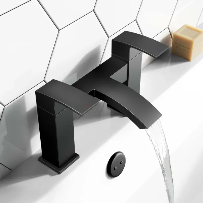 Brora Matt Black Bath Filler