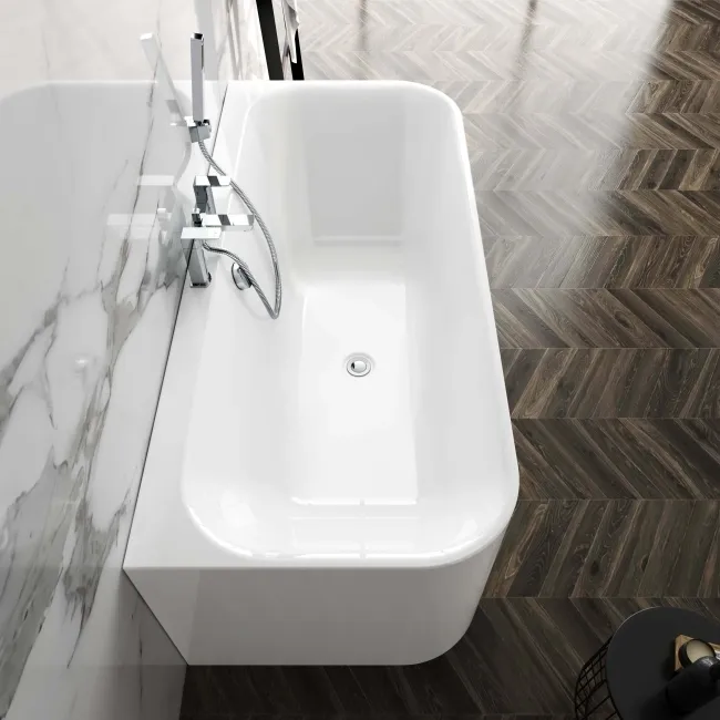 Bond 1550mm Back To Wall Bath