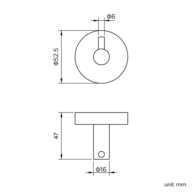 Sofia Brushed Brass Robe Hook