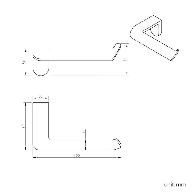 Eloise Brushed Brass Toilet Roll Holder