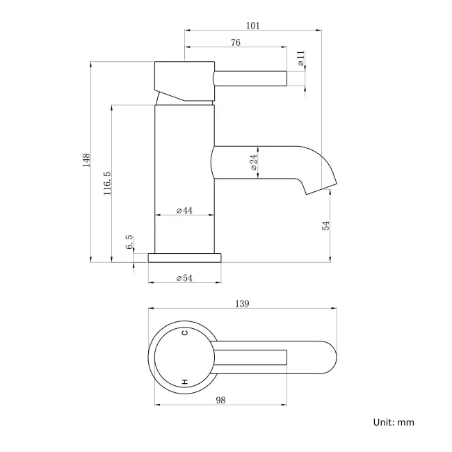 Trent Brushed Brass Basin & Shower Bath Mixer Tap Set