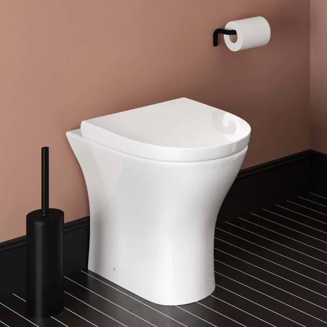 Orlando Back To Wall Toilet With Soft Close Seat