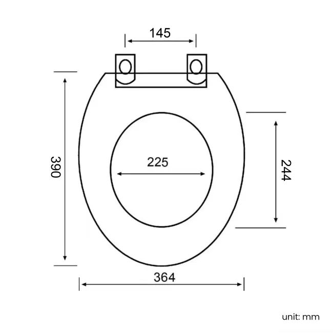 Hudson Traditional Close Coupled Toilet With Chalk White Wooden Seat