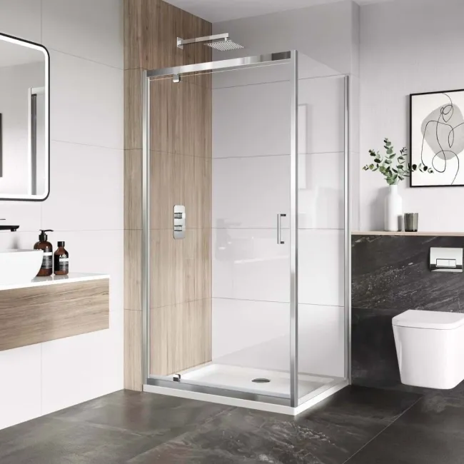 London 6mm Pivot Shower Enclosure 1000x760mm