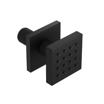 Matt Black Square Shower Body Jet