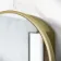 Mollie Matt Brass Round Mirror Cabinet 600mm