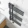 Madrid Electric Anthracite Designer Heated Towel Rail 800x450mm