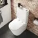 Boston 2-In-1 Combined Wash Basin & Rimless Toilet With Premium Soft Close Seat