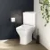 Atlanta Close Coupled Corner Toilet With Soft Close Slim Seat