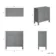 Bermuda Dove Grey Vanity 800mm