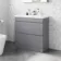Trent Stone Grey Basin Drawer Vanity 800mm