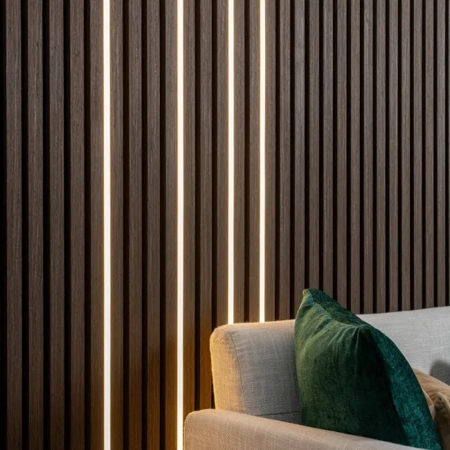 Trepanel Bright® Wall Panel LED Strip Lights Black Casing - 2.4m 4 Pack