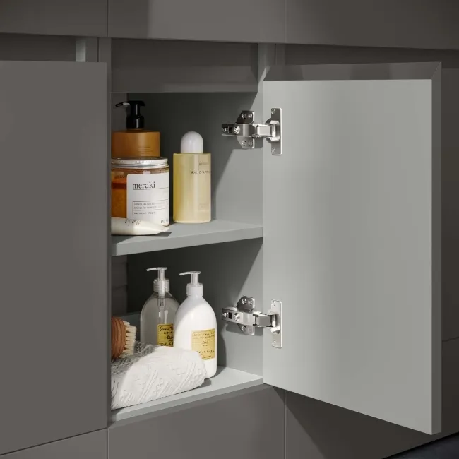 Foster Tungsten Grey Side Cabinet Unit 300mm