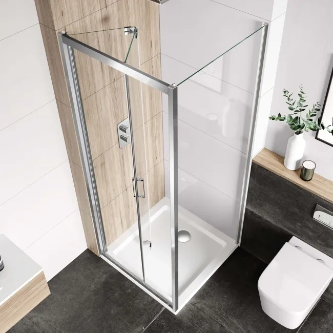 London 6mm Bifold Shower Enclosure 700x700mm