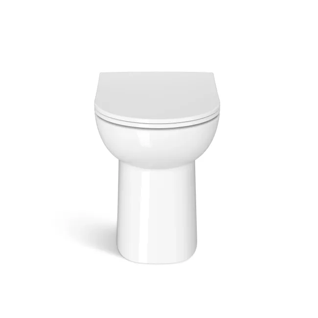 Avon Gloss White Combination Vanity Basin and Aruba Toilet 1000mm