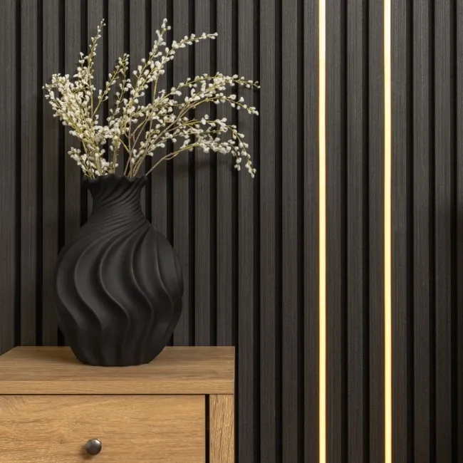 Trepanel Bright® Wall Panel WiFi LED Strip Lights Black Casing - 2.4m 2 Pack