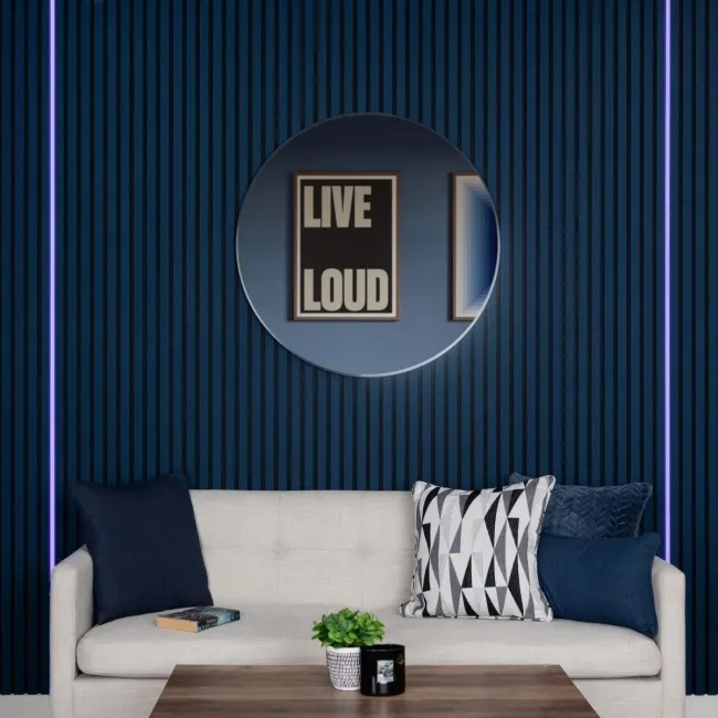 Trepanel Bright® Wall Panel WiFi Multi Colour LED Strip Lights White - 2.4m 2 Pack