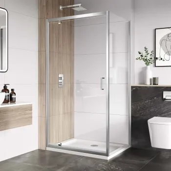 London 6mm Pivot Shower Enclosure 1000x700mm