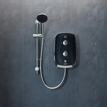 Aqualisa eMOTION Electric Shower - 9.5KW - Midnight Black