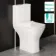 Atlanta Comfort Close Coupled Toilet With Soft Close Slim Seat