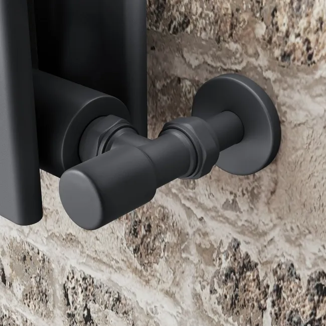 Faro Anthracite Double Flat Panel Vertical Radiator 1600x280mm