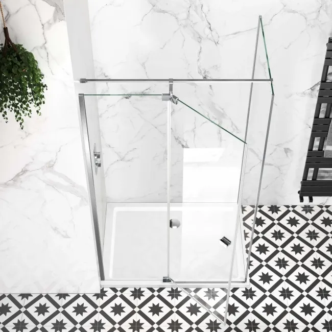 Vienna Easy Clean 8mm Hinged Shower Enclosure 1200x800mm