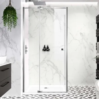 Vienna Easy Clean 8mm Hinged Shower Enclosure 1000x800mm