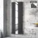 Marseille Anthracite Double Vertical Mirror Radiator 1800x620mm