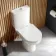 Casper Rimless Close Coupled Toilet With Slim Soft Close Seat