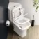 Atlanta Close Coupled Corner Toilet With Soft Close Seat