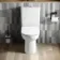 Aruba Rimless Close Coupled Toilet With Slim Soft Close Seat