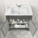 Lucia Graphite Grey Basin Vanity 830mm