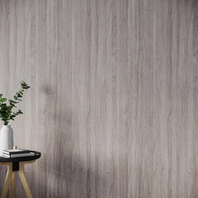 Trepanel Style® Grey Chevron Wood Effect Matt WPC Laminated Wall Panel