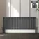 Athens Anthracite Triple Column Horizontal Traditional Radiator 600x1595mm