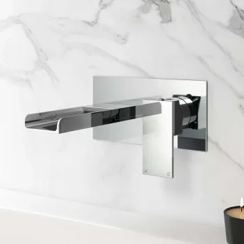 Avon Chrome Waterfall Wall Mounted Bath Filler