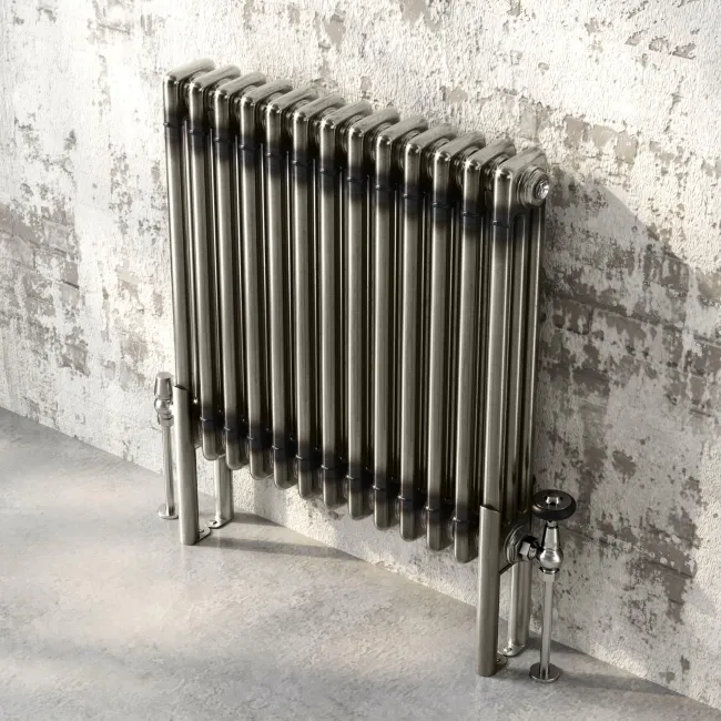 Athens Metal Triple Column Horizontal Radiators | 600x605mm