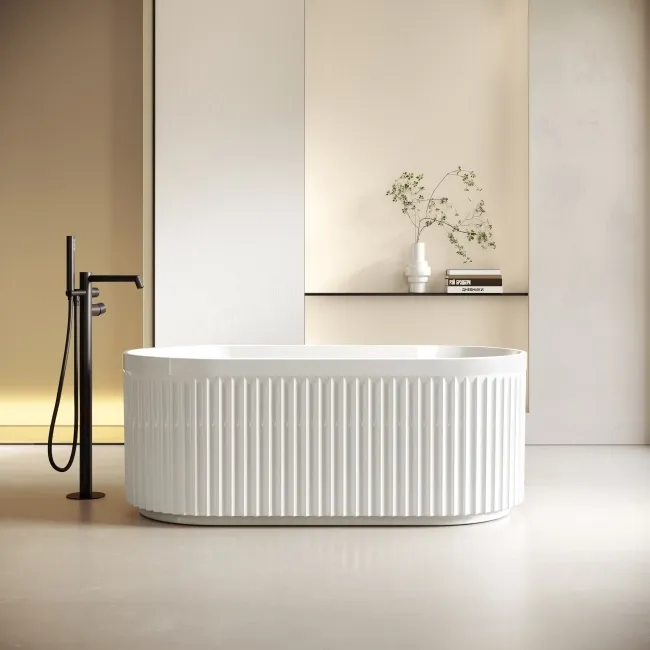 Finchley 1500mm Fluted Freestanding Bath