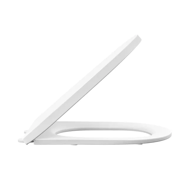 Loma Matt White Quick Release Premium Soft Close Seat