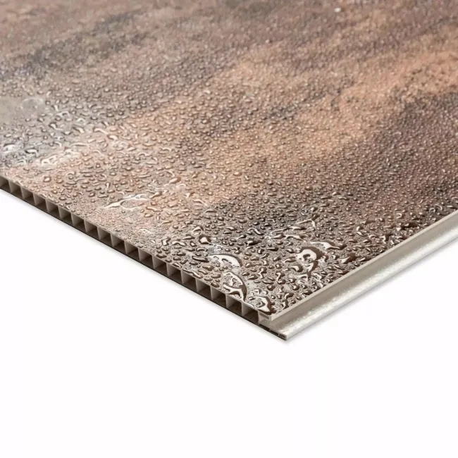 Trepanel Aqua® Matt Metallic Bronze PVC Shower Wall Panel