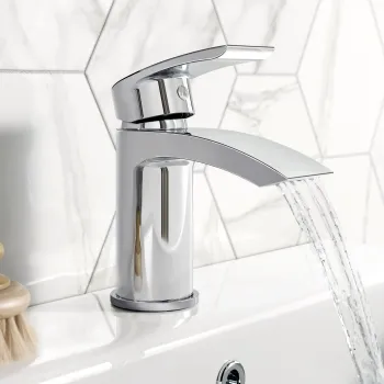 Spey Chrome Basin Mixer Tap