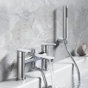 Avill Chrome Bath Filler & Handheld Shower