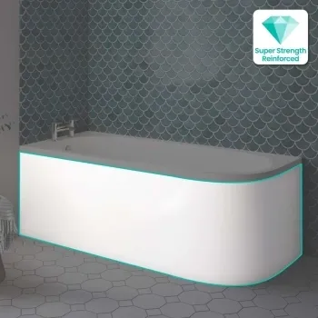 Oakham 1700 Super Strength Reinforced Space Saving Bath Panel