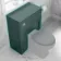 Monaco Midnight Green Back To Wall Toilet Unit 600mm