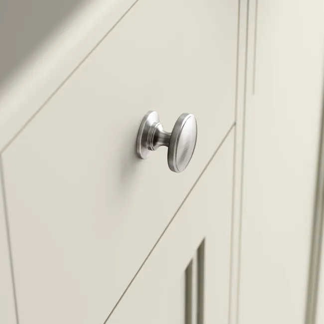 Monaco Chalk White Combination Vanity Traditional Basin and Hudson Toilet with Wooden Seat 1500mm