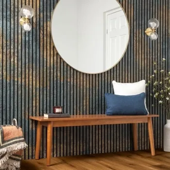 Trepanel Design® Rustic Multicolour Slate Effect Acoustic Wall Panels