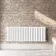 Faro White Single Flat Panel Horizontal Radiator 600x1610mm
