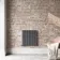 Faro Anthracite Double Flat Panel Horizontal Radiator 600x560mm