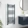 Barcelona Inky Blue Straight Heated Towel Rail 1200x500mm
