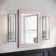 Cashmere Pink Bathroom Mirror 700x500mm