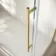 Prague Brushed Brass 8mm Sliding Shower Enclosure 1500x900mm